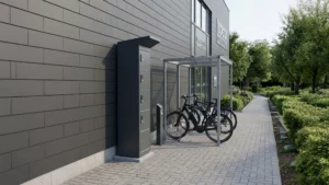 LOXXER outdoor lithium ion battery locker