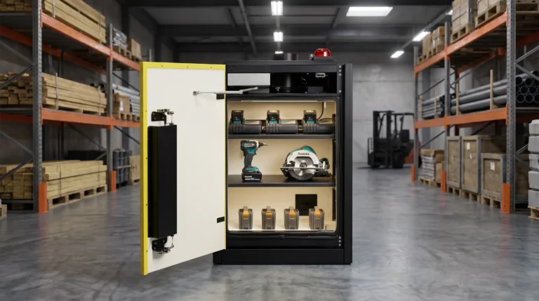 Stockage de batteries lithium en entreprise: la réglementation en France