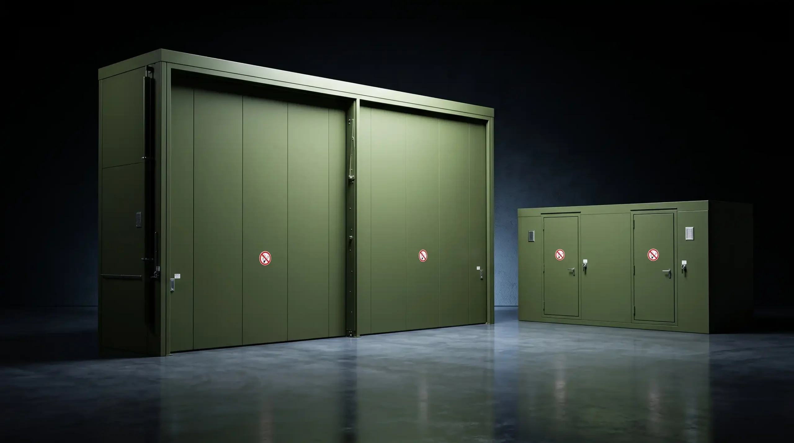 LOXXER walk-in lithium ion batterij stellingcontainer